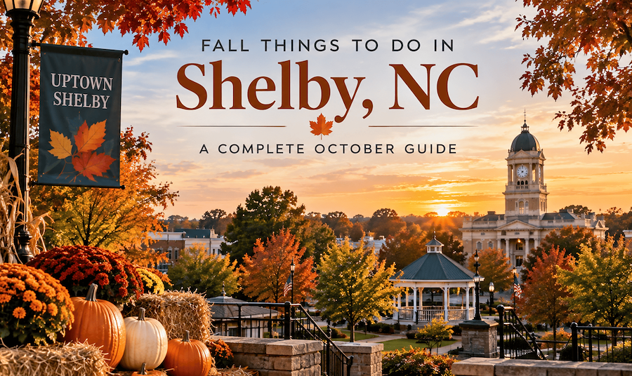 Fall activities and things to do in Shelby NC in October